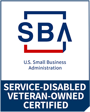 SBA U.S. Small Business Administration Service-Disabled Veteran-Owned Badge